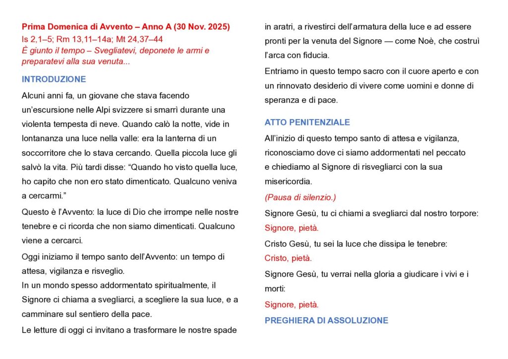 thumbnail of 1. Settimana di Avvento – Anno A – 2025