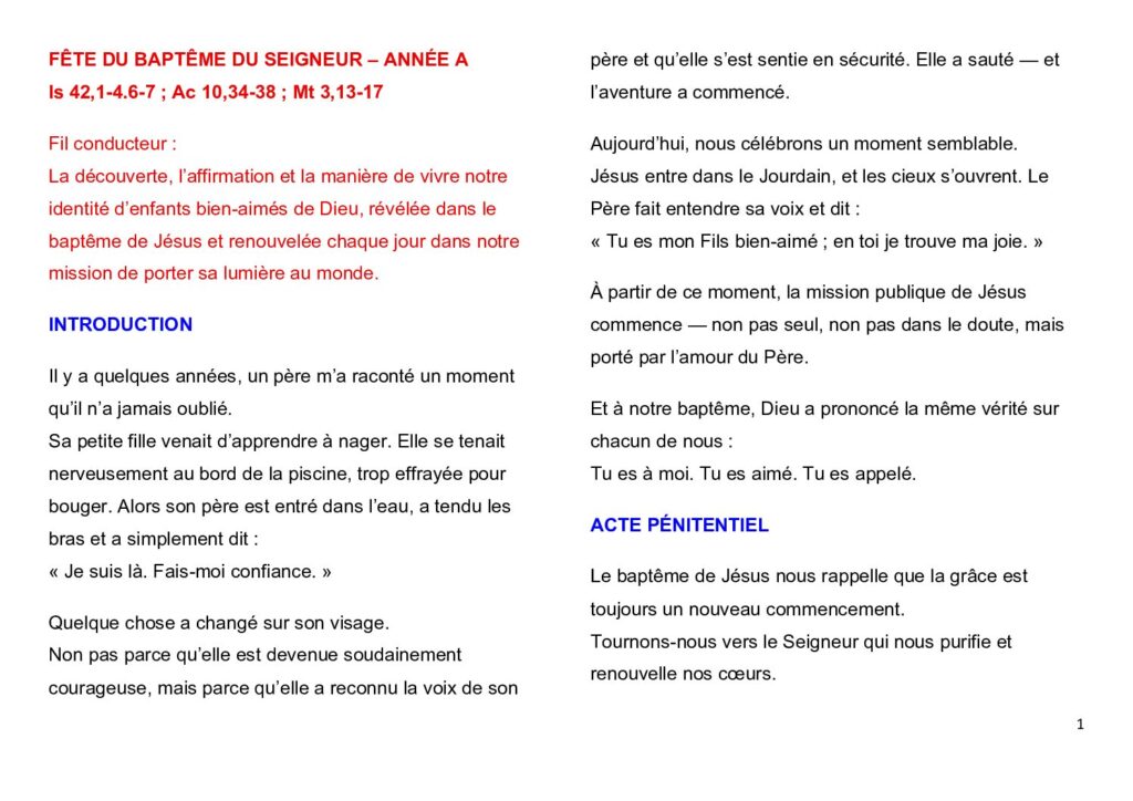 thumbnail of 1ʳᵉ semaine du Temps Ordinaire – Année A – 2026