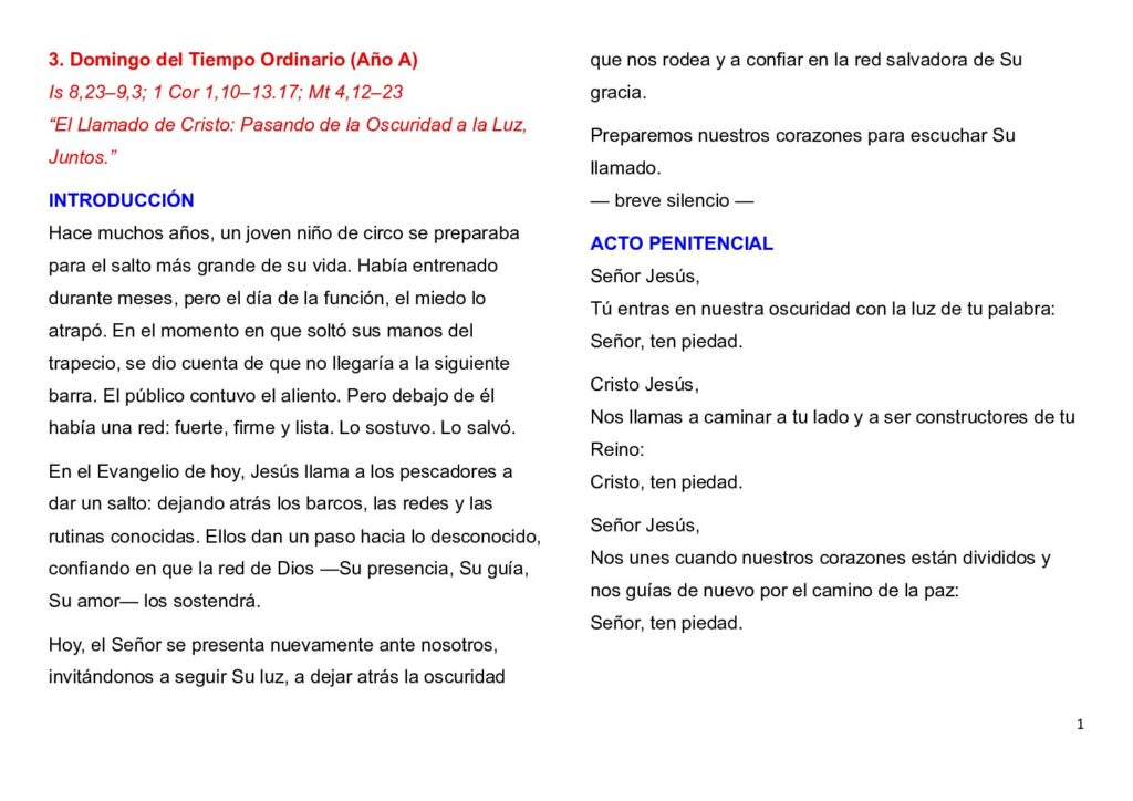 thumbnail of 3. Semana del Tiempo Ordinario 2026 (A) -Spanish