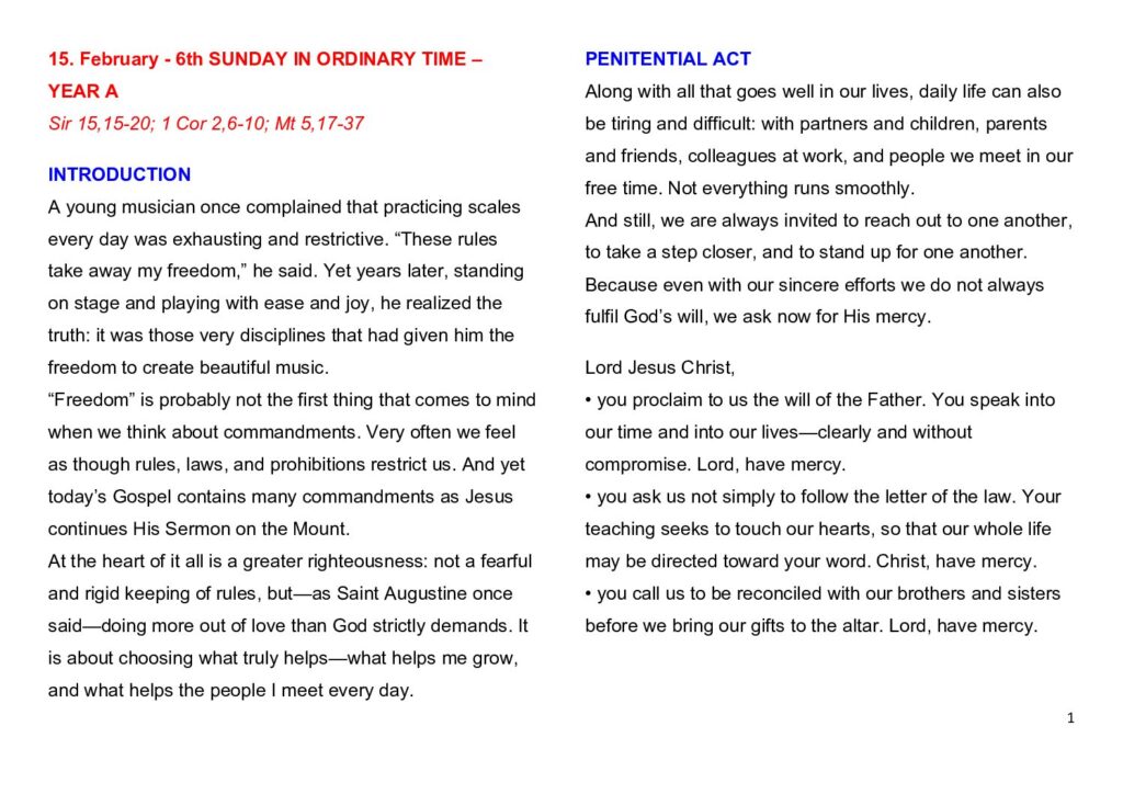 thumbnail of 6.Week Ord. Year 2026 (A) – English