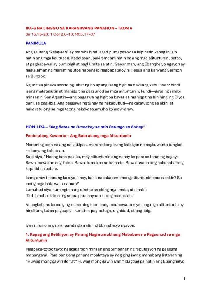 thumbnail of 6th Sun. Ord. Year 2026 (A) – Filipino