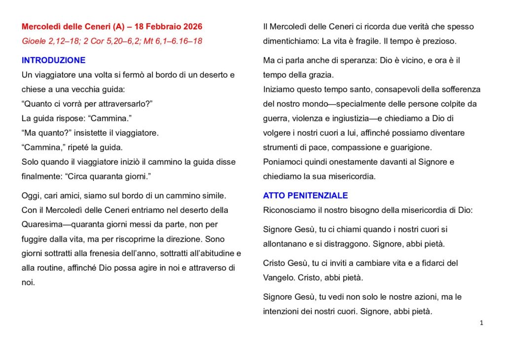 thumbnail of Mercoledì delle Ceneri-Italiano