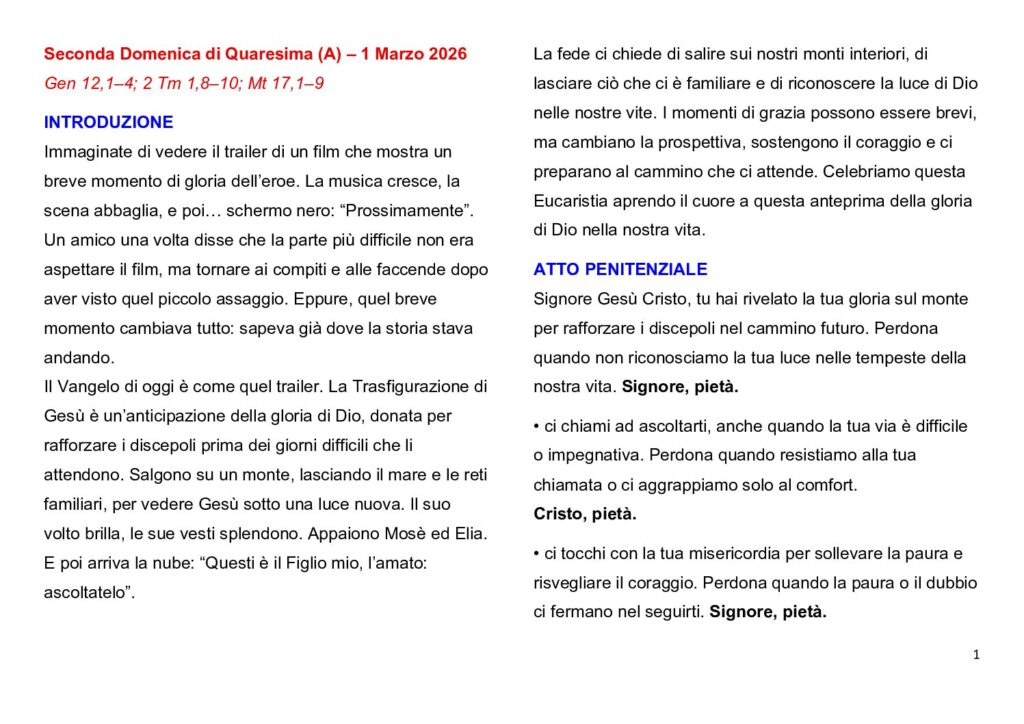 thumbnail of Seconda settimana di Quaresima (A) 2026-Italiano