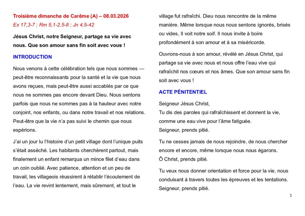 thumbnail of 3ᵉ Semaine de Carême – A -2026 – French