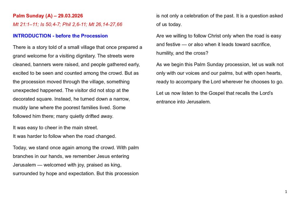 thumbnail of Holy Week -A- 2026 – English