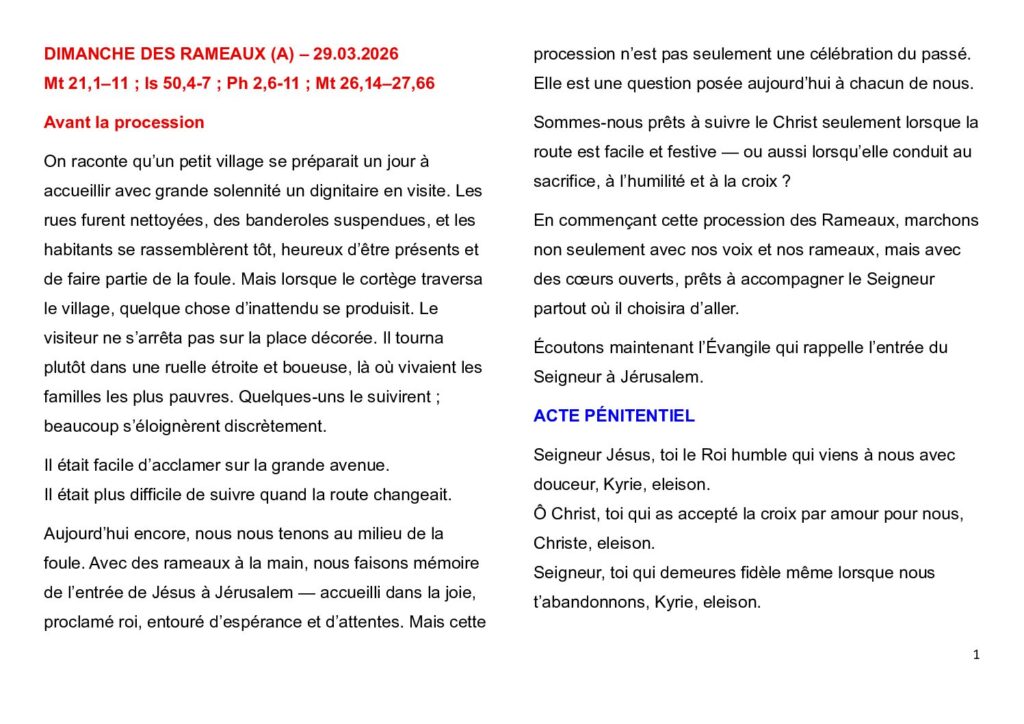 thumbnail of Semaine Sainte -A- 2026 – French