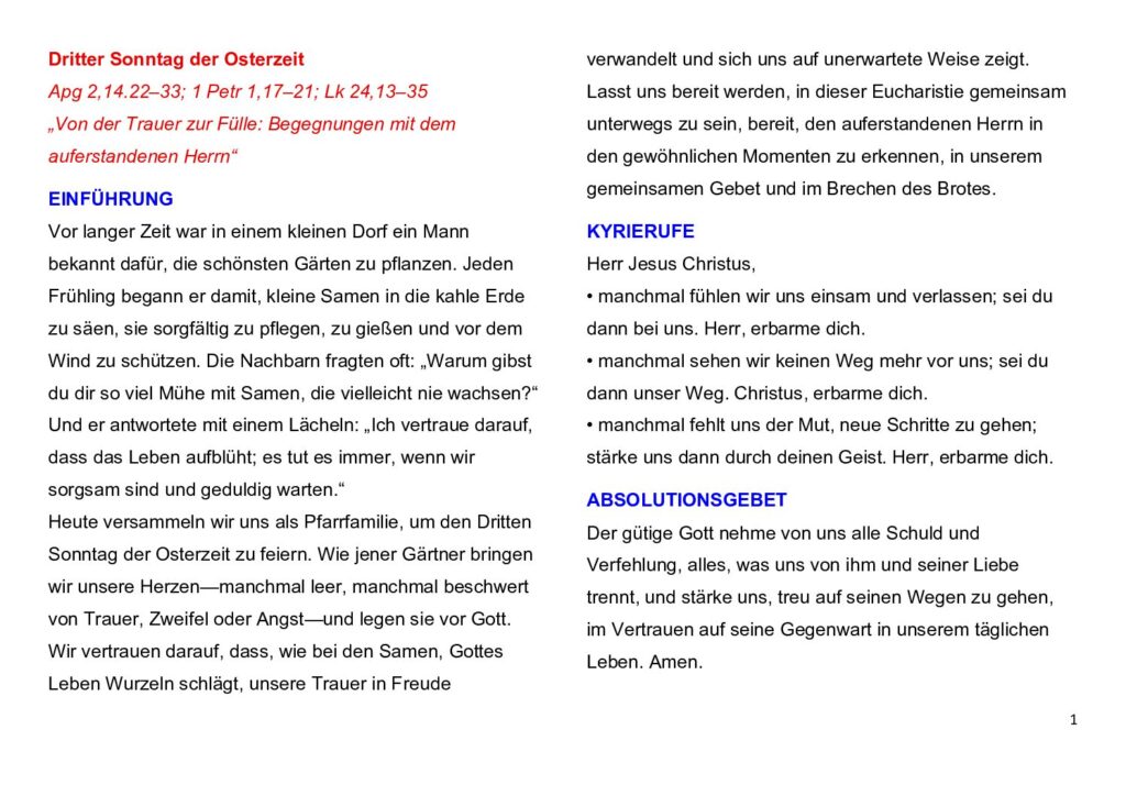 thumbnail of 3. Woche der Osterzeit -A – 2026 – Deutsch