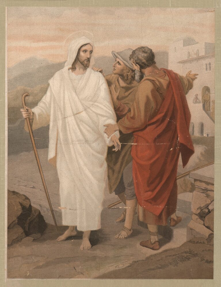 The Walk to Emmaus (1904) Aller (Danish, 19th/20th century)