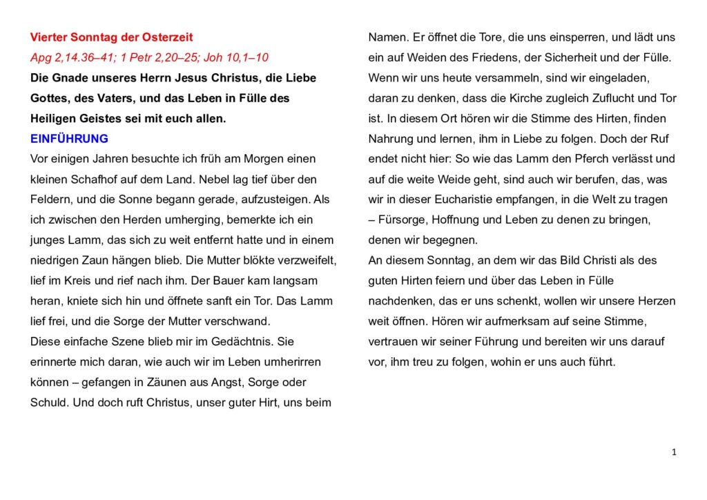 thumbnail of 4. Woche der Osterzeit -A – 2026 – Deutsch