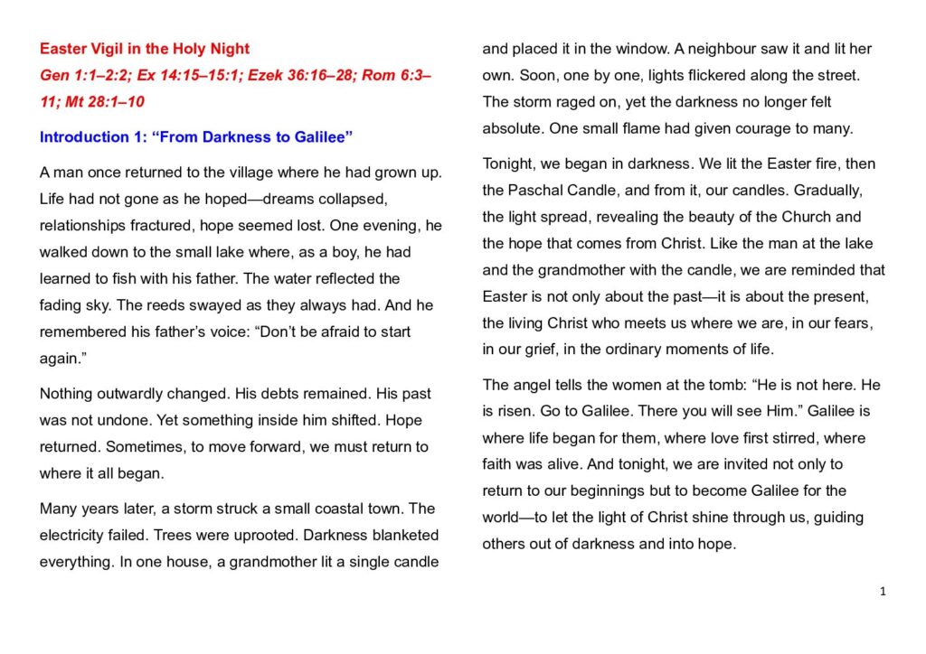 thumbnail of Easter Week -A – 2026 – English