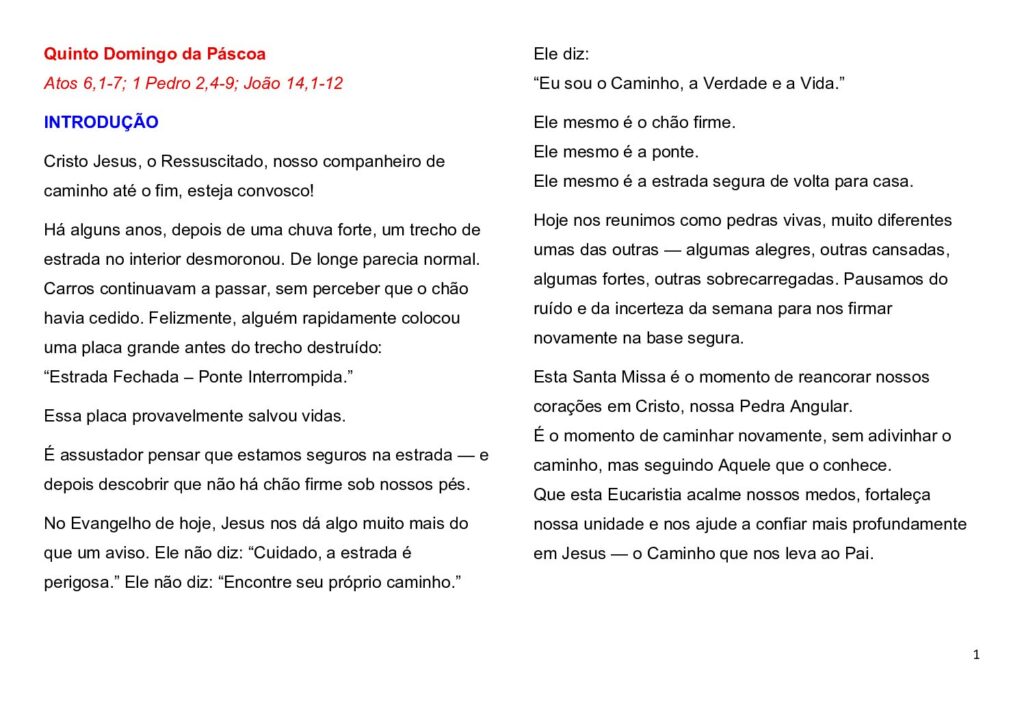 thumbnail of Quinta Semana da Páscoa – A – 2026 – Portuguese