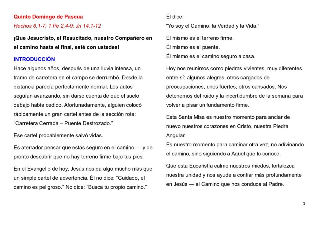 thumbnail of Quinta Semana de Pascua – A – 2026 – Spanish