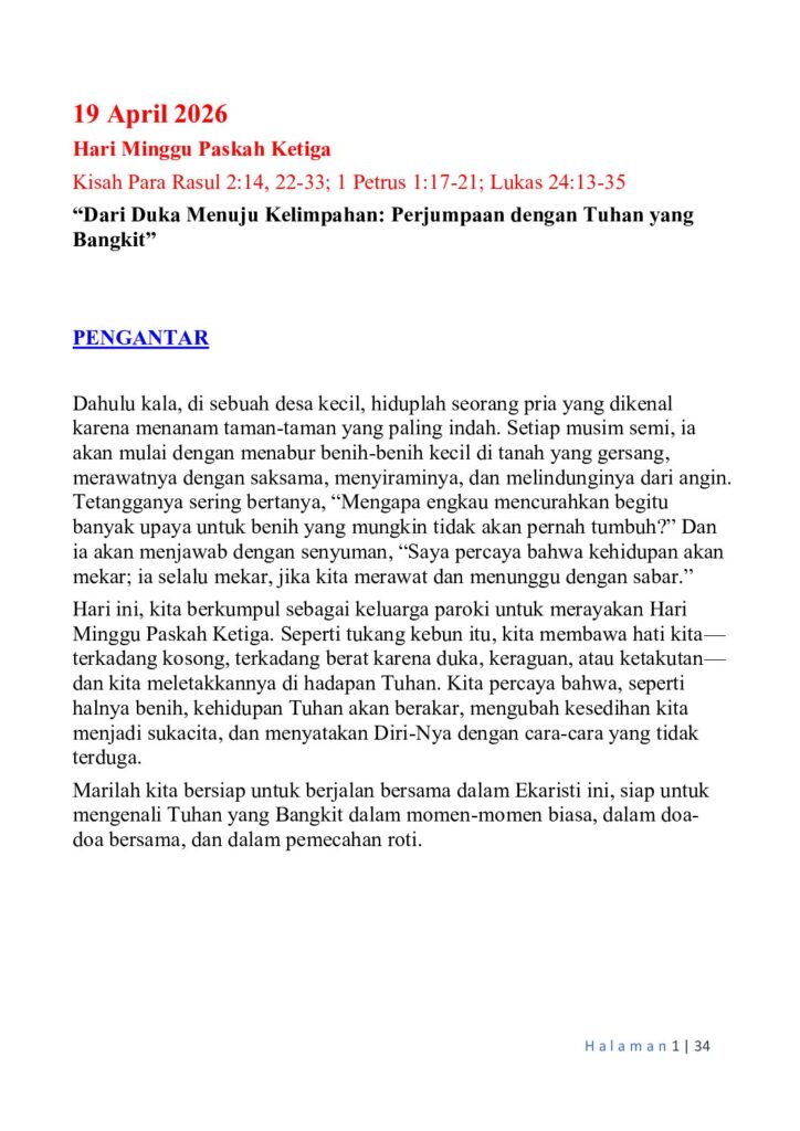 thumbnail of Third Week of Easter-A-2026- Indonesian