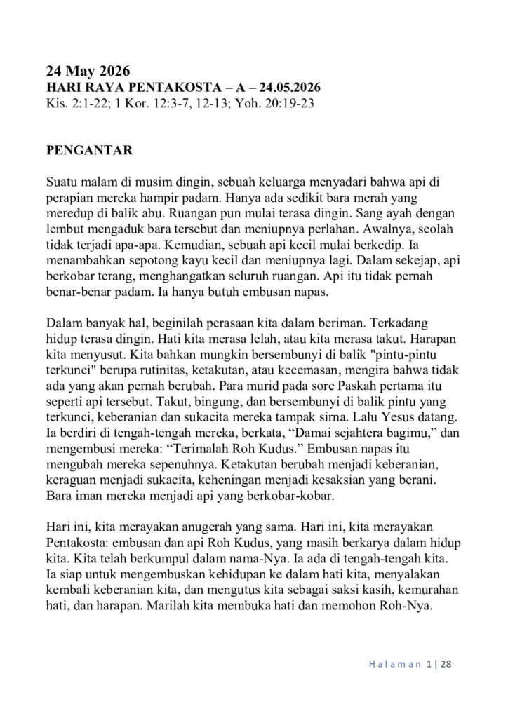 thumbnail of Pentecost+ 8th Week of Ord Year-A-2026-Indonesian