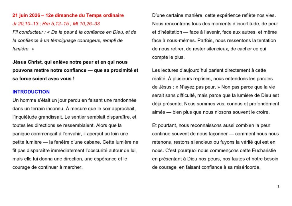 thumbnail of 12.Week Ord. Year 2026 (A) – French