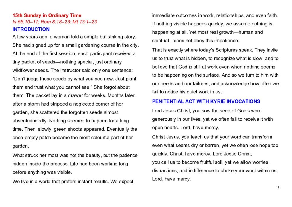 thumbnail of 15.Week Ord. Year 2026 (A) – English