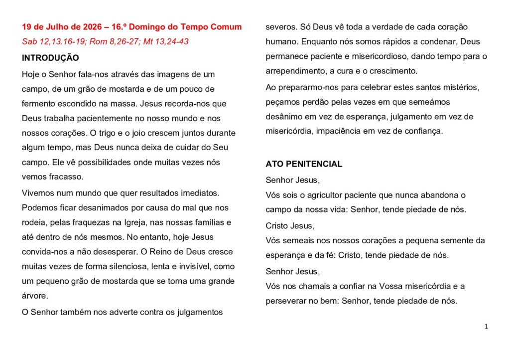 thumbnail of 16.Week Ord. Year 2026 (A) – Portuguese