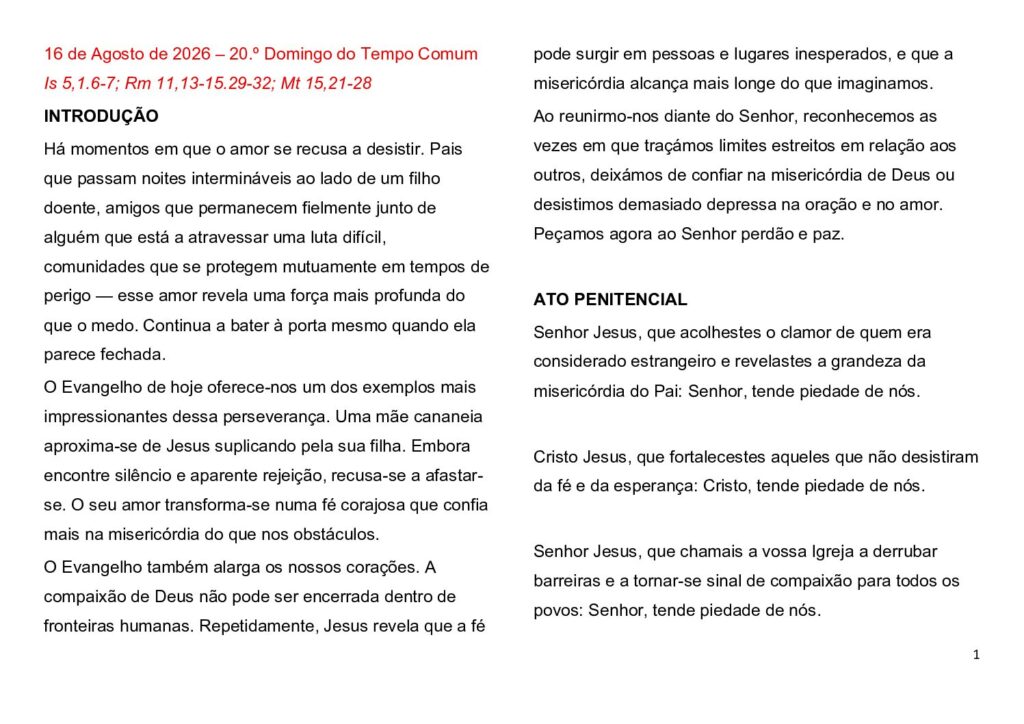 thumbnail of 20.Week Ord. Year 2026 (A) – Portuguese