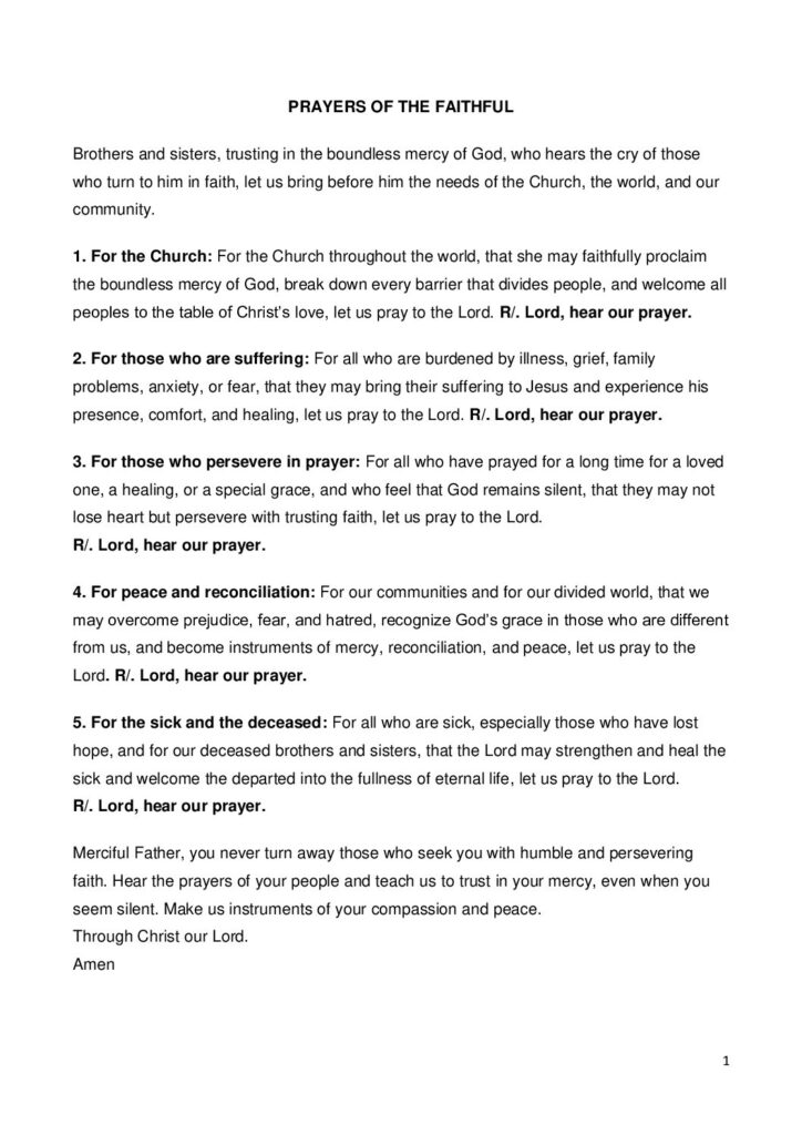 thumbnail of PRAYERS OF THE FAITHFUL (Tamil & Deutsch)