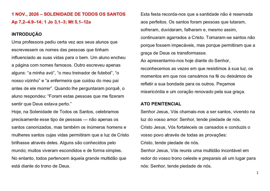 thumbnail of 31.Week Ord. Year 2026 (A) – Portuguese